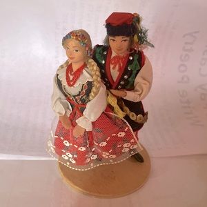 vintage dancers hand made lalki pary